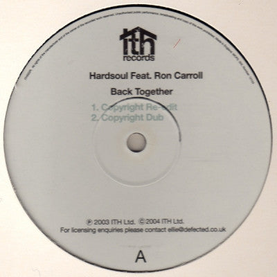 HARDSOUL FEAT RON CARROLL - Back Together