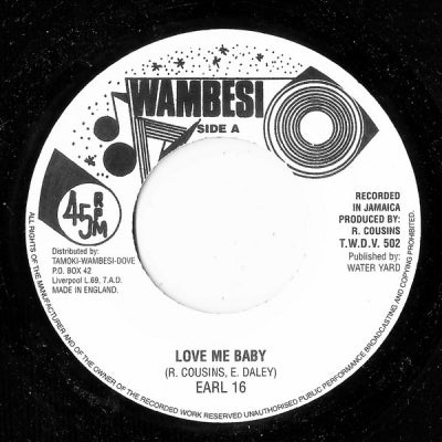 EARL 16 - Love Me Baby