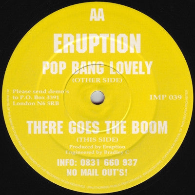 ERUPTION - Pop Bang Lovely / There Goes The Boom