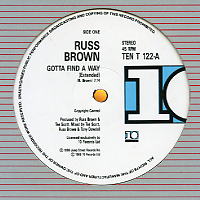 RUSS BROWN - Gotta Find A Way