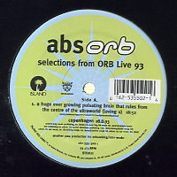 THE ORB - AbsOrb - Selections From Orb Live 93