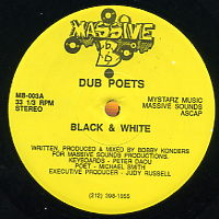 DUB POETS - Black & White / My Organ / Version