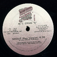 M.C. CRAIG G - Shout