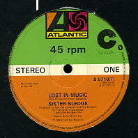SISTER SLEDGE - Lost In Music