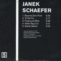 JANEK SCHAEFER / PAN AMERICAN - (split single : Fat Cat #023)