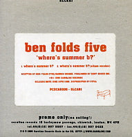 BEN FOLDS FIVE - Where's Summer B?
