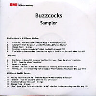BUZZCOCKS - Sampler