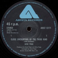 GENE PAGE - Close Encounters Of The Third Kind