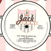 RALPHI ROSARIO - You Used To Hold Me