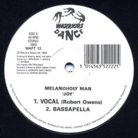 MELANCHOLY MAN - Joy