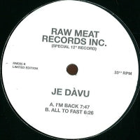 JE DAVU - I'm Back / All To Fast