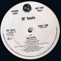 LIL LOUIS & THE WORLD - Club Lonely