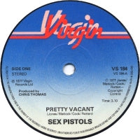 SEX PISTOLS - Pretty Vacant / No Fun.