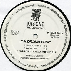 KRS ONE FEATURING COURTNEY TERRY - Aquarius