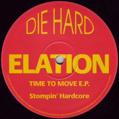 ELATION - Time To Move E.P. (Feels Like Heaven / Love Is InThe Air / Positive Feelings)