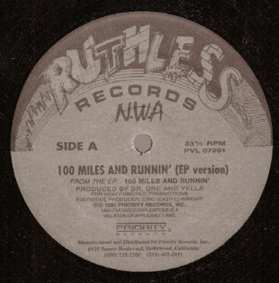 N.W.A. - 100 Miles And Runnin