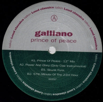 GALLIANO - Prince Of Peace