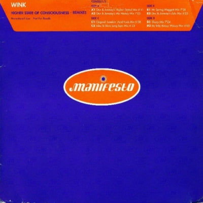 WINK - Higher State Of Consciousness ('96 Remixes)