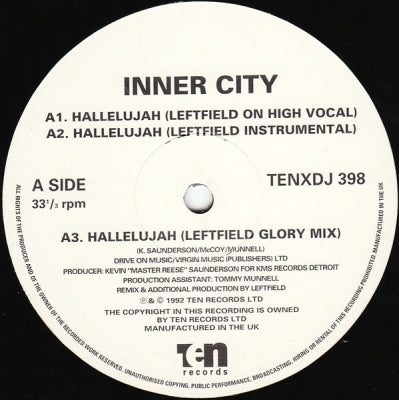 INNER CITY - Hallelujah