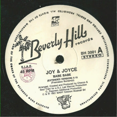 JOY & JOYCE - Babe Babe