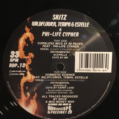 SKITZ - Cordless Mics At 20 Paces / Domestic Science