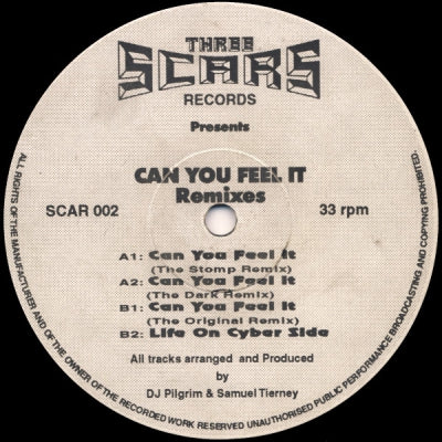 DJ PILGRIM & SAMMY - Can You Feel It (Remixes)