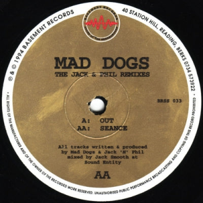 MAD DOGS - Out / Seance (The Jack & Phil Remixes)
