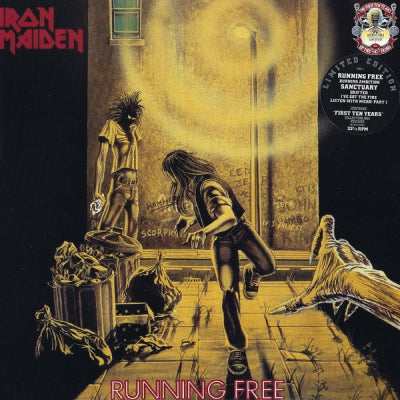 IRON MAIDEN - Running Free / Sanctuary
