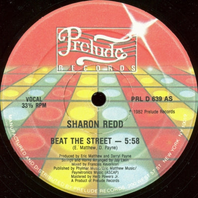 SHARON REDD - Beat The Street