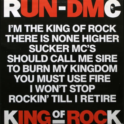 RUN D.M.C. - King Of Rock