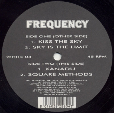 FREQUENCY - Kiss The Sky / Sky Is The Limit / Xanadu / Square Methods