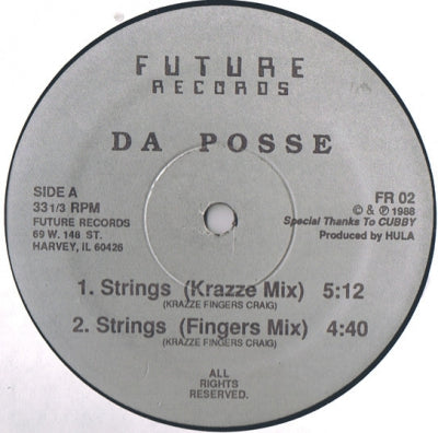 DA POSSE - Strings / It's My Life / We Are The Posse
