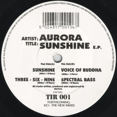 AURORA - Sunshine E.P.