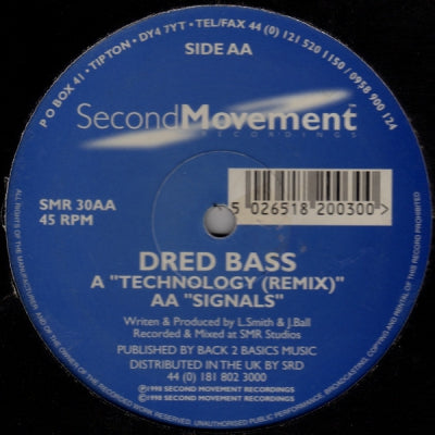 DRED BASS - Technology (Remix) / Signals