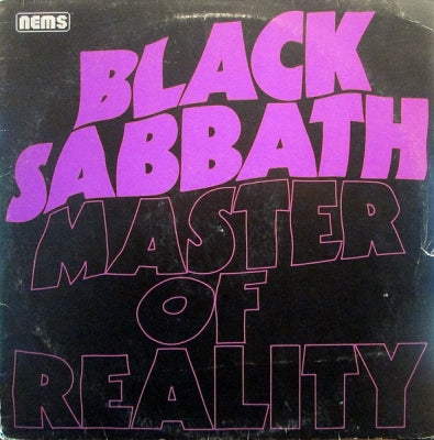 BLACK SABBATH - Master Of Reality