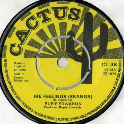 RUPIE EDWARDS - Ire Feelings (Skanga)