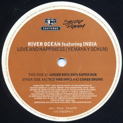 RIVER OCEAN - Love And Happiness