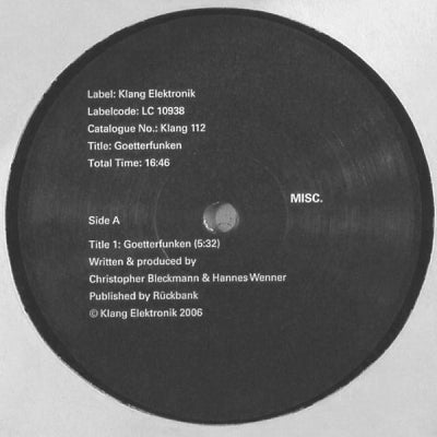 MISC. - Goetterfunken