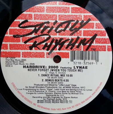 HARDRIVE: 2000 FEAT. LYNAE - Never Forget (When You Touch Me)