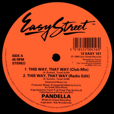 PANDELLA - This Way, That Way