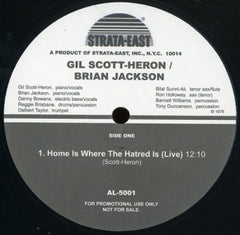 GIL SCOTT-HERON / BRIAN JACKSON - The Bottle (Live) / Home Is Where The Hatred Is (Live)