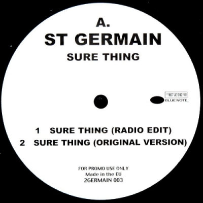 ST. GERMAIN - Sure Thing