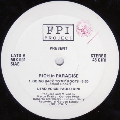 FPI PROJECT PRESENT RICH IN PARADISE - Going Back To My Roots