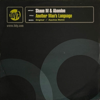 SHAUN M & ABANDON - Another Man's Language