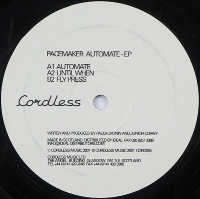 PAUDI CRONIN & JUNIOR COFFEY - Pacemaker Automate EP