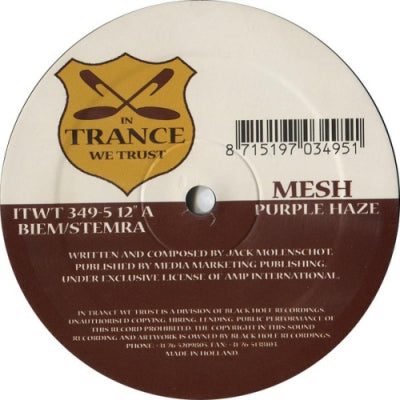 MESH - Purple Haze / Esthetic Visions