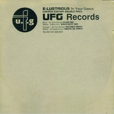 E-LUSTRIOUS - In Your Dance