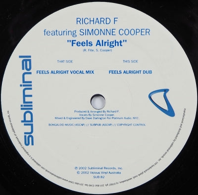 RICHARD F - Feels Alright