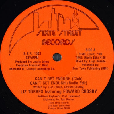 LIZ TORRES - Can't Get Enough