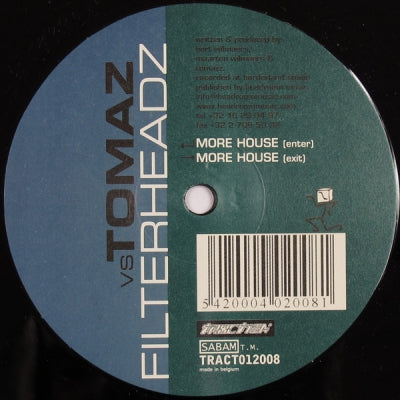 TOMAS VS FILTERHEADZ - More House